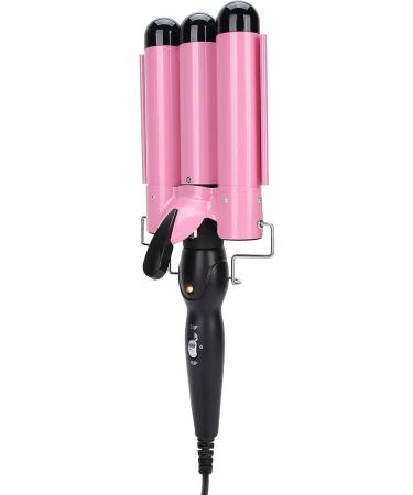 Curling Iron Wand 3 Barrel Curling Iron Wand Adjustable Hair Curler Waver Crimper Hair Styling Tool ( 32mm) Pink 32mm - Buy Online on SooperMarket.com