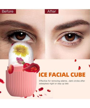 Square Ice-Cube Mold Silicone Ice Mold Ice-Cube Roller for Face Eyes and Neck Naturally Conditioning and Skin Care De-Puff Eye Bags B - Buy Online on SooperMarket.com
