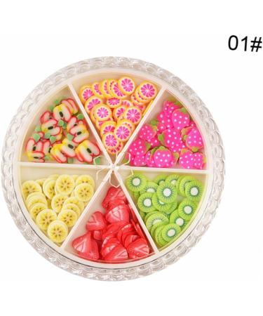 HAPINARY 4 Box Fruit Nail Stickers Slice Nail Decoration Manicure Pastes Self-adhesive Nail Decals Fruit Nail Art Slices Stickers for Nails 3d Nail Decals Nail Art Stickers Nail Art Decals - Buy Online on SooperMarket.com