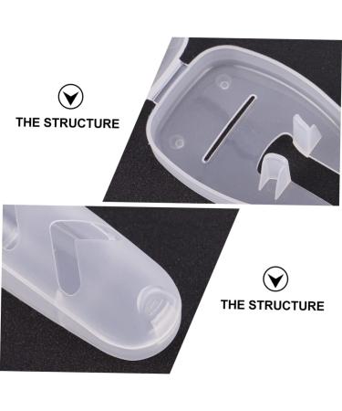 Angoily Mini Koffer Shaver Covers - 4 Pack Pocket Razor Protection Case for Men | Hard Shell Dustproof Razor Box - Buy Online on SooperMarket.com