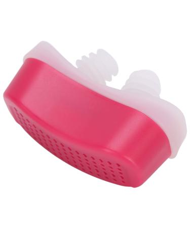 Nose Vents Plugs Humanized Design ABS Anti Snoring Device for Nasal Cavity for Comfortable Sleep for Anti Snoring(English-LF-01 red)