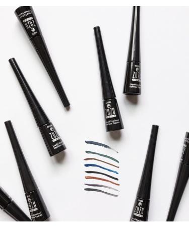 ZUZU LUXE Precision Liquid Liner in Amethyst - Purple/Shimmer | Fine Tip, Quick-Drying, Water-Resistant Liquid Eyeliner - 0.1 oz | Natural, Vegan, Cruelty-Free, Paraben-Free - Non GMO - Buy Online on SooperMarket.com