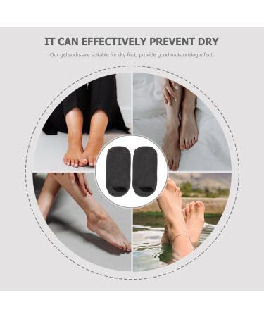 Lurrose Women's Moisturizing Gel Spa Socks | Heal Dry Cracked Skin & Calluses | Soft Foot Care Solution - Buy Online on SooperMarket.com