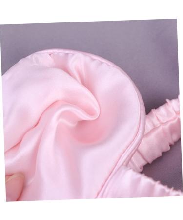 Buy Gatuida Silk Sleep Eye Mask - Adjustable Soft Blindfold for Travel & Sleeping - Smooth Pink Eye Cover - Buy Online on SooperMarket.com