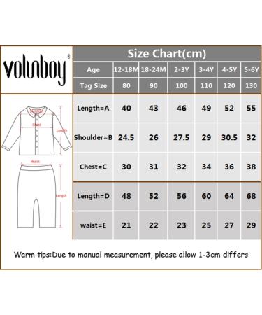Volunboy Baby Boys Gentleman Suit 4PCS Outfit 18-24 Months - Pure Green - Buy Online on SooperMarket.com