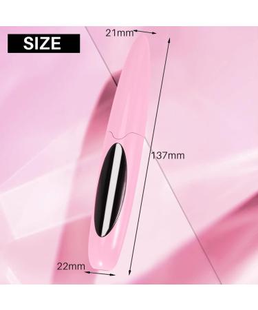 BYCUFF Electric Heated Eyelash Curler USB Charge Makeup Curling Kit Long Lasting Natural Eye Lash Curler - Buy Online on SooperMarket.com
