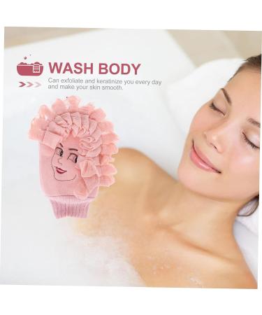 Beavorty Reversible Bath Gloves - Body Wash Sponge Scrubber for Exfoliating Skin - Buy Online on SooperMarket.com