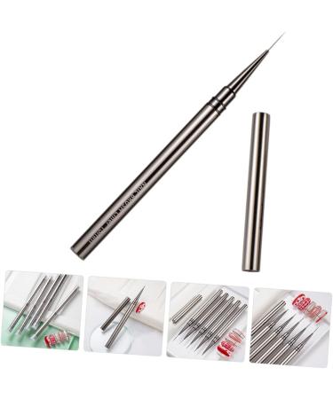 FOYTOKI Nail Art Drawing Pen Nail Design Liner Nail Art Liner Pen Manicure Pens Nail Line Pens Thin Nail Art Brush Manicure Liner Nail for Nail Art Manicure Painting Nail Painting Brush 18.00X1.00X1.00CM As Shown 2 - Buy Online on SooperMarket.com