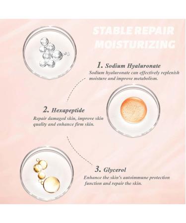 Trendyfave Peptides Serum Hexapeptide Face Serum Brightening Serum Moisturiser Face Anti Aging Peptide Hydrating Serum Repairs Skin Serums Skincare Reduce Fine Lines And Wrinkles - Buy Online on SooperMarket.com