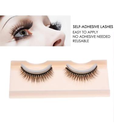 False Eyelashes 3D Professional Self Adhesive Eyelashes No Stimulation False Eyelashes Extension Handmade False Eyelashes Set Reusable Soft and Comfortable Makeup Thick Fake Eye Lashes(3D-05) - Buy Online on SooperMarket.com