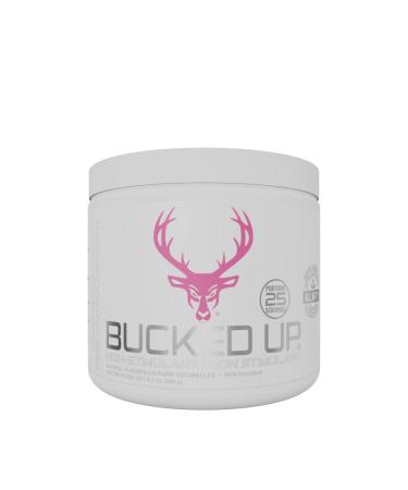 Bucked Up Non-Stim Pre-Workout: Enhance Performance Without the Jitters Caffeine Free Pink Lemonade Flavor 25 Servings