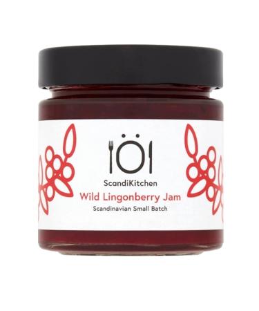 ScandiKitchen | Wild Lingonberry Jam Ideal with Scandinavian Meatballs | 200g Lingonberry 200g