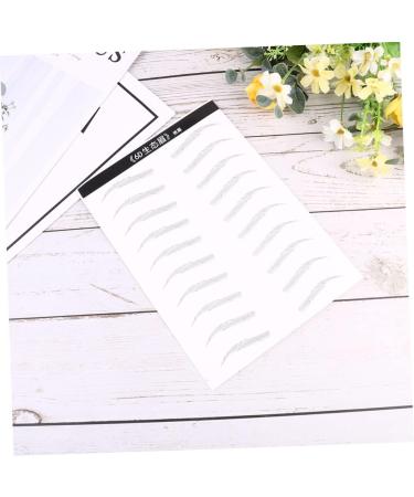 NOLITOY 4 Sheets Pairs Brow Tatoo Eyebrows Transfer Stickers Eyebrowsb Eyebrow Sticker 6d Patch Artificial - Buy Online on SooperMarket.com