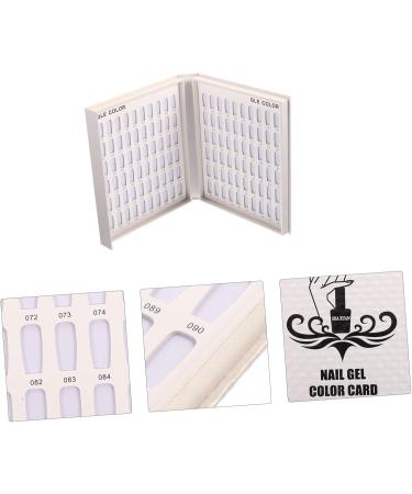 WOFASHPURET Nail Art Fake Nail Showing Board Presentation Board Nail Art Display Tips Manicure Showing Board Nail Color Chart Display Nail Rest Stand Paper Glue Bracket - Buy Online on SooperMarket.com