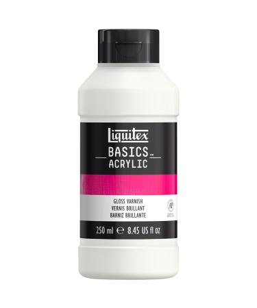 Liquitex BASICS Gloss Varnish  250ml (8.4oz) Bottle 8.4-oz Gloss Varnish