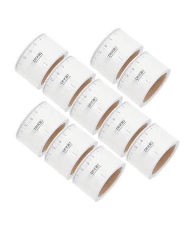NOLITOY 50pcs Professional Eyebrow Ruler Brow Mapping Pen Eyebrow Stencils Eyebrow Line Major Makeup Tools