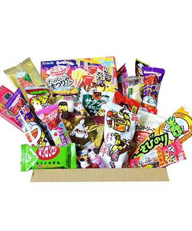 Popin Cookin Japanese DIY Dagashi Snack & Kit Kat Chocolate Box 30 pcs Set Gift Present with AKIBA KING sticker