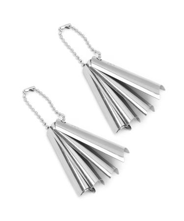 French Tip Cutter French Tip Manicure Tool 18Pcs for Home for Salon