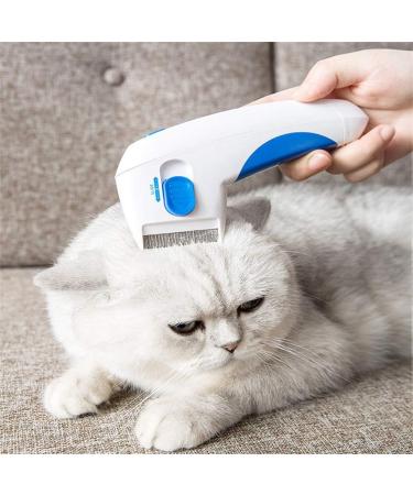 AIJIANG Flea Treatment Comb for Dogs Electric Dog Flea Comb Pet Flea Zapper Comb Fleas Removal Tool - Buy Online on SooperMarket.com