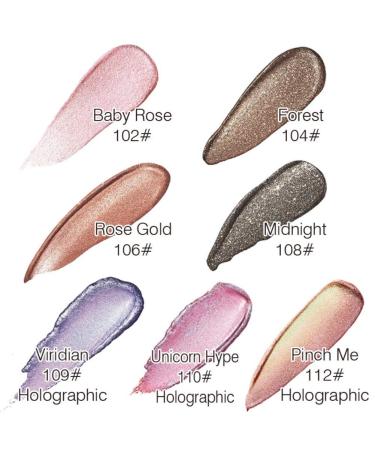 Glitter Eyeshadow Liquid - Shimmer Metallic Eyeliner Makeup Kit | Long Lasting Formula for Multi-Dimensional Eye Looks - Gift A1 - Buy Online on SooperMarket.com