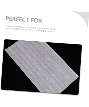 WOFASHPURET 50 Sheets Pearl Cotton Highlighter Hair Wrap Paper Hair Coloring Kit Hair Bleach Tools Hair Dye Brush and Bowl Hair Wrapping Paper Strips Hair Dye Paper Salon Supply Major Suite 40x13cm White - Buy Online on SooperMarket.com