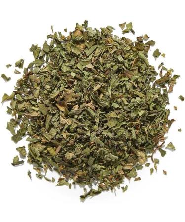 Premium Peppermint Pyramid Tea Bags | 40 Pyramid Tea Bags | Soothing Cooling and Calming effect | Helps Bloating & Digestion | Whole Leaf Caffeine Free Gluten Free | Resealable Pouch - Buy Online on SooperMarket.com