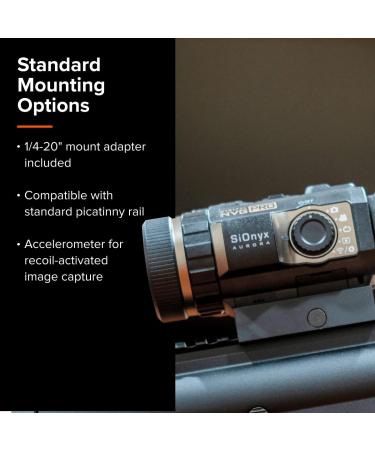 SiOnyx Aurora PRO NVG I Full Color Digital Night Vision Camera with Hard Case I Infrared Monocular Spotting Scope I GPS  Compass  Water Resistant  WiFi & Recording Capabilities. - Buy Online on SooperMarket.com