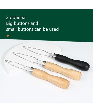 AJOIDR Button Hook Helper Dressing Aid Assist Device Tool One-Hand Gripper Puller Buttoneers for Shirt Clothes Pant Snap Button - Buy Online on SooperMarket.com