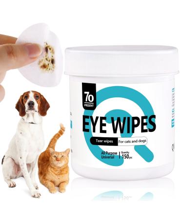 Darkhaden caregivers for dogs 150 wet wipes for pets hypoallergen zip -proof natural with aloe vera cleaning towels cats for ears paws eyes