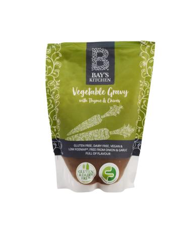 Bay's Kitchen Vegetable Gravy with Thyme & Chives 3 x 300g Gluten-Free Dairy-Free Vegan Low Fodmap