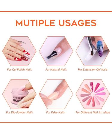Modelones Matte Gel Top Coat Set - No Wipe, Soak Off Varnish 3x10ml - High Gloss Shiny & Matte Effects - LED Lamp Required - Nail Polish Base & Top Coat - Buy Online on SooperMarket.com