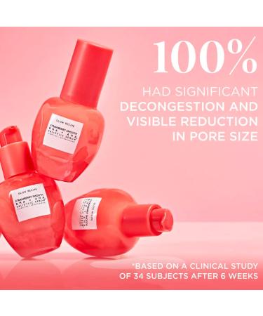 Strawberry Smooth AHA BHA Salicylic Acid Serum - Daily Hyaluronic Acid Serum - 30ml - Buy Online on SooperMarket.com