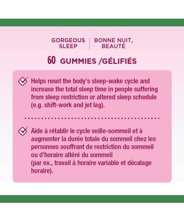 Nature's Bounty Gorgeous Sleep Gummy with Melatonin & Collagen 60 Gummies - Buy Online on SooperMarket.com