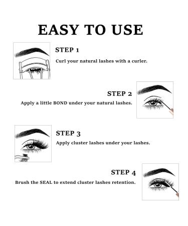 Buy 72 Individual False Eyelashes for DIY Volume Extensions - Reusable 10-16mm C/CC/D Curl | OP17 - Buy Online on SooperMarket.com