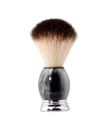 Gralara Hairdressing Razor Brush - Handmade Shaving Brush for Men | Portable Beard Brush with Alloy Resin Handle | International Shipping - Buy Online on SooperMarket.com
