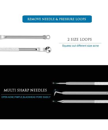 Ellolife 4-Pack Comedone Squeezer Set | Stainless Steel Blackhead Remover Kit for All Skin Types - Buy Online on SooperMarket.com