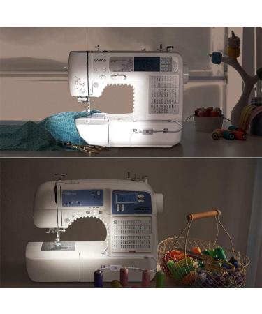 GELENZ 30 LED Sewing Machine Light Strip Kit 6000k Cold White with Touch Dimmer & USB Power (2 Pack) - Buy Online on SooperMarket.com