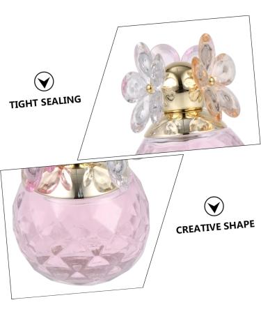 Gogogmee 1 Perfume Talco Perfumado Para Mujer Fragrance Pump Bottle Aroma Sprayer Container Vintage Aroma Container Car Scents for Women Refillable Essential Oil Sprayer Glass 9.00X6.00X6.00CM Pink - Buy Online on SooperMarket.com