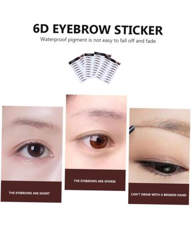 Beavorty 10 Pcs Eyebrow Stickers Imitation Eyebrow Sticker False Eyebrows Cosmetics Miss Blush Makeup - Buy Online on SooperMarket.com