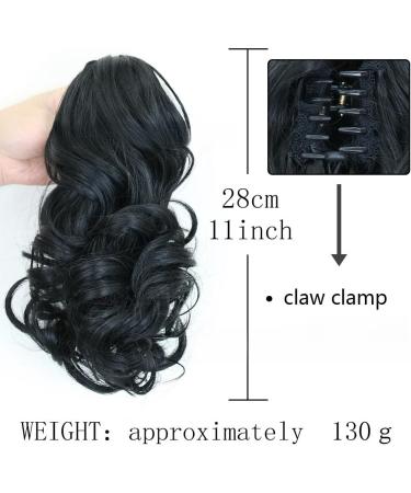 prinfantasy Hair Extensions Clip in Ponytail Hair Extensions 11 Inches Curly Ponytail Extension Light Ash Blonde Highlighted Hair Extensions Clip Short GBMW296 MW296 11 inch - Buy Online on SooperMarket.com