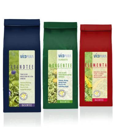 VICOPURA Evening Tea - Alkaline Herbal Blend for Nighttime Wellness | 250g - Buy Online on SooperMarket.com