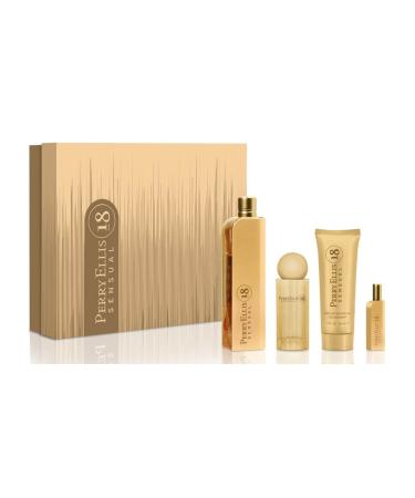 Perry Ellis Fragrances 18 Sensual 4-piece Gift Set