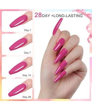 Honey Joy Color Changing Dip Powder Nail Kit - 6 Colors Summer Glitter Pink Dipping Set for DIY Manicure - No Need for Nail Lamp - Perfect Gift for Women - Buy Online on SooperMarket.com