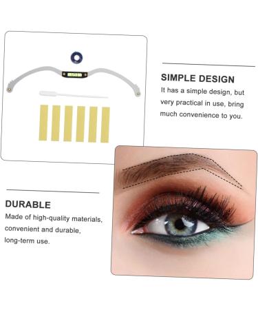 Baluue 1pc Microblading Eyebrow The Tools Eyebrow Measure Tool Silver Eyebrow Positioning Tool - Buy Online on SooperMarket.com