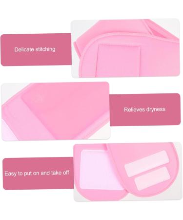 Cervical Fixation Tape - Neck Wrinkle Patches & Gel Pads for Skin Care | Smoothing Neck Strap | Pink 47x9.5cm - Shop Internationally - Buy Online on SooperMarket.com