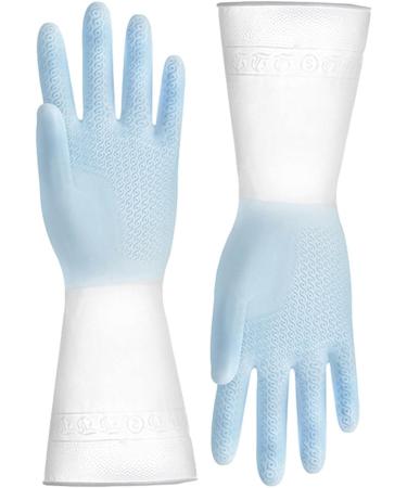 Household Cleaning Gloves | Kitchen Cleaning Gloves | Waterproof Household Rubber Dishwashing Cleaning Gloves for Dishesand Household Chores - Buy Online on SooperMarket.com