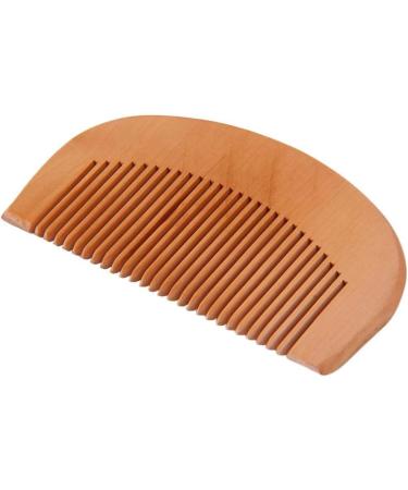 Comb Natural Wide Tooth Wood Comb Peach Wood Wooden Hair Brush No-Static Massage Hair Brushes Health 9cm Wood Hair Comb Styling Tools wooden comb - Buy Online on SooperMarket.com