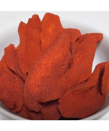 SweetGlob Dried Chili Mango Slices Hot Spicy Snacks (1 Pound) 1 Pound (Pack of 1)