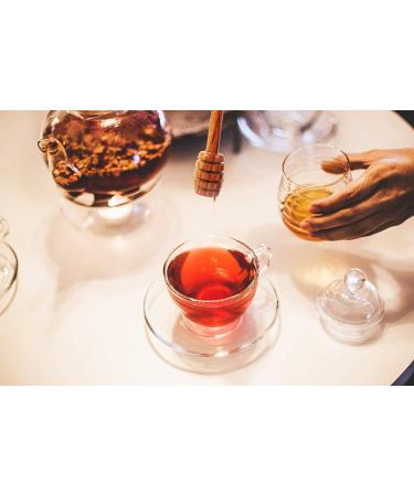 BATRA ASSOCIATES - 6 Inch Wooden Syrup Dippers - Honeycomb Sticks Perfect for Drizzling Honey | Maple Syrup | Chocolate | Caramel Honey Spoons - Buy Online on SooperMarket.com