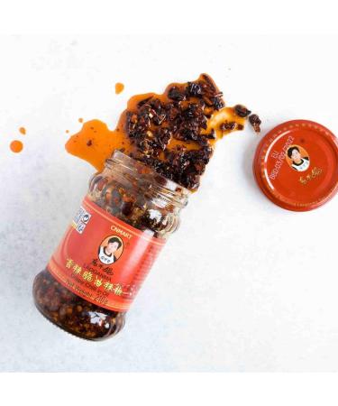 CNMART Laoganma Crispy Chilli in Oil 210g (Pack of 4) - Buy Online on SooperMarket.com